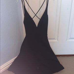 black dress